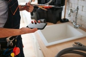 plumbing tools intended for freeing up clogged drains by professionals