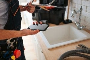 plumbing tools intended for freeing up clogged drains by professionals