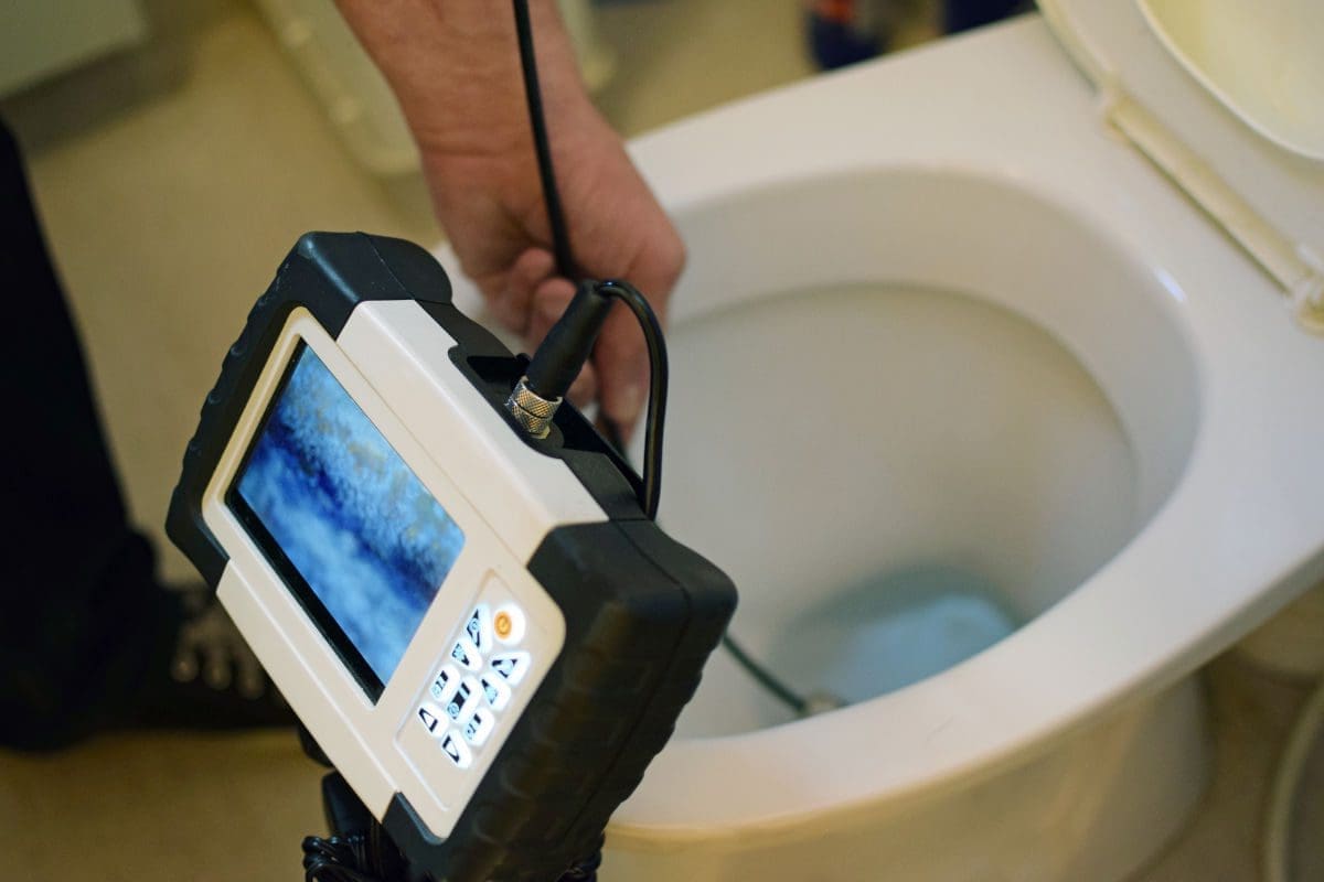 Video Camera Inspection in Davidson, NC. Hall's Plumbing